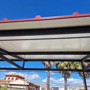 Estructura Metálica para techo de panel sandwich